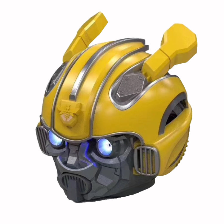 Altoparlante Bluetooth 5.0, altoparlante Cartoon Bumblebee, supporto TF, funzione FM, materiale metallico Altoparlante Bluetooth 5.0, altoparlante Cartoon Bumblebee, supporto TF, funzione FM, materiale metallico